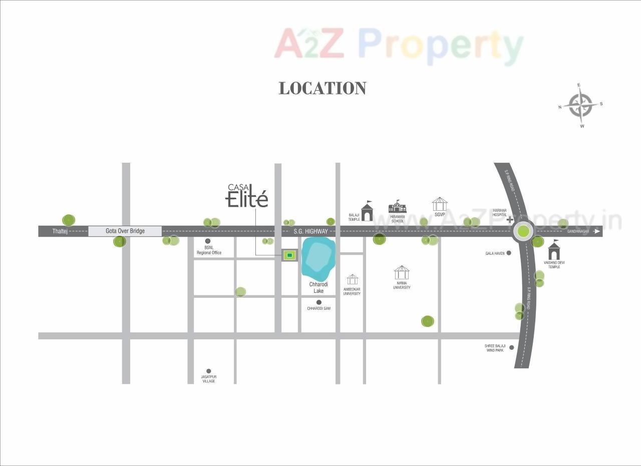  of real estate project Casa Elite located at Dascroi, Ahmedabad, Gujarat