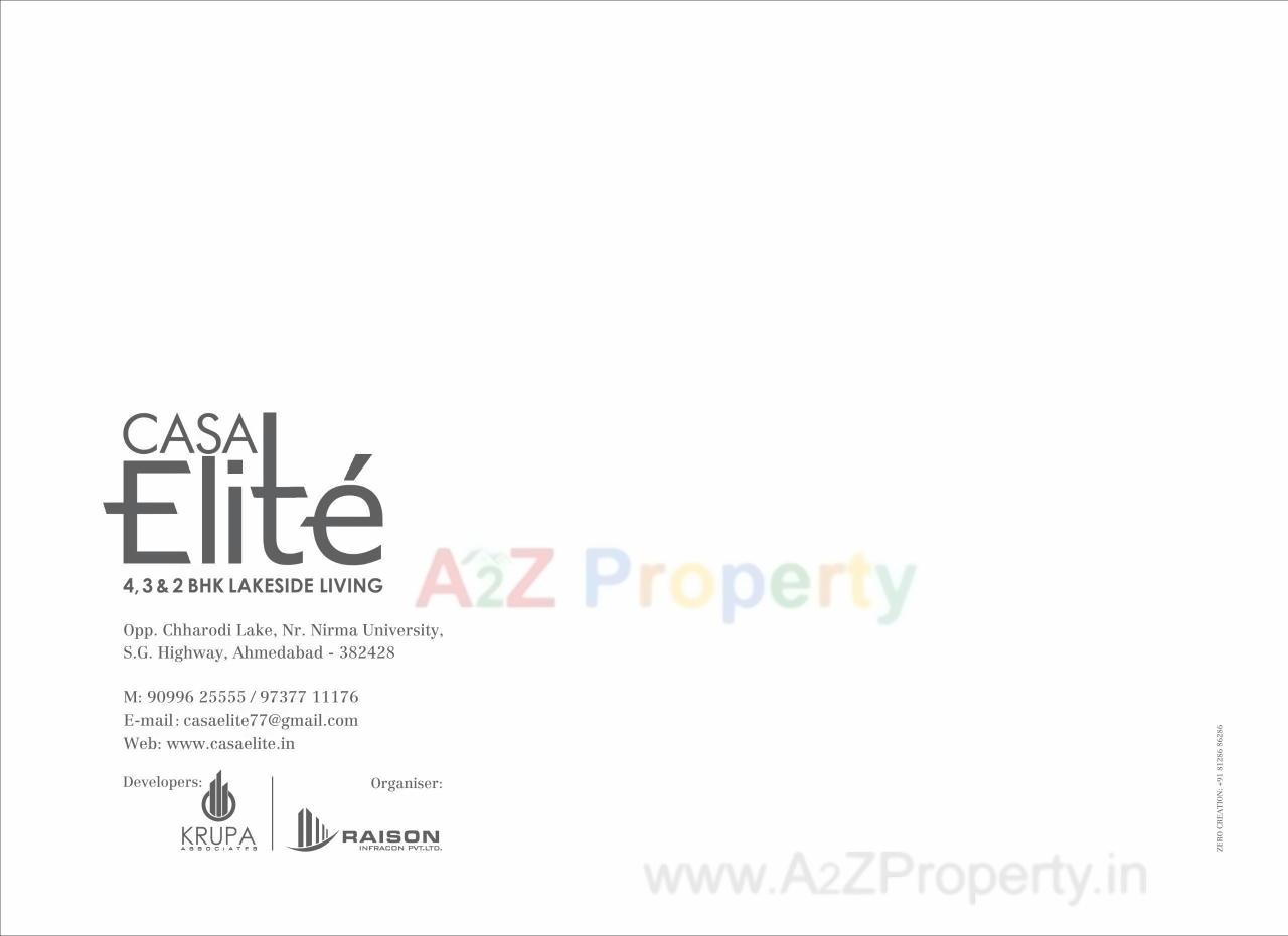  of real estate project Casa Elite located at Dascroi, Ahmedabad, Gujarat