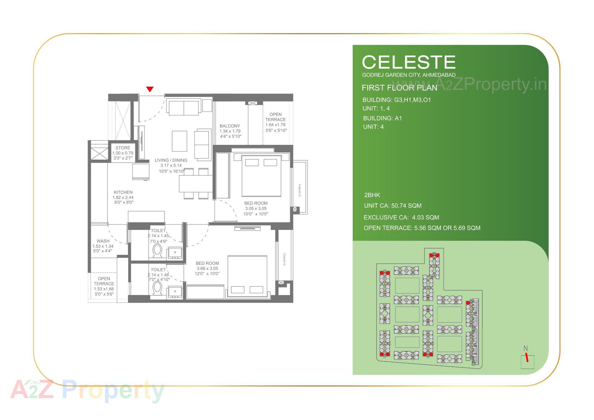 Layout of real estate project Celeste located at Jagatpur-chainpur-tragad, Ahmedabad, Gujarat