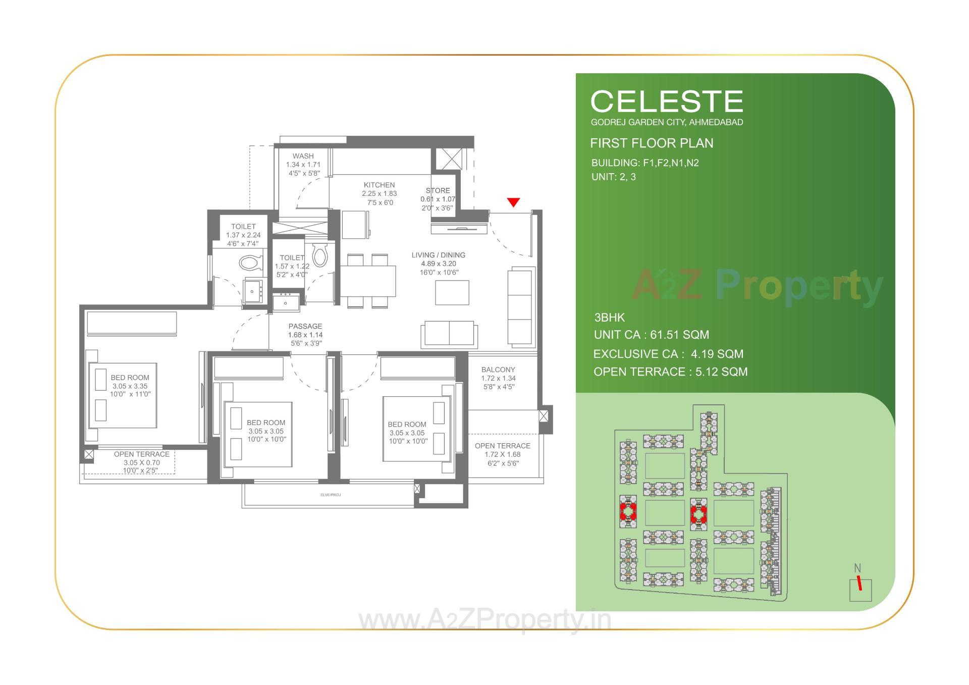 Layout of real estate project Celeste located at Jagatpur-chainpur-tragad, Ahmedabad, Gujarat
