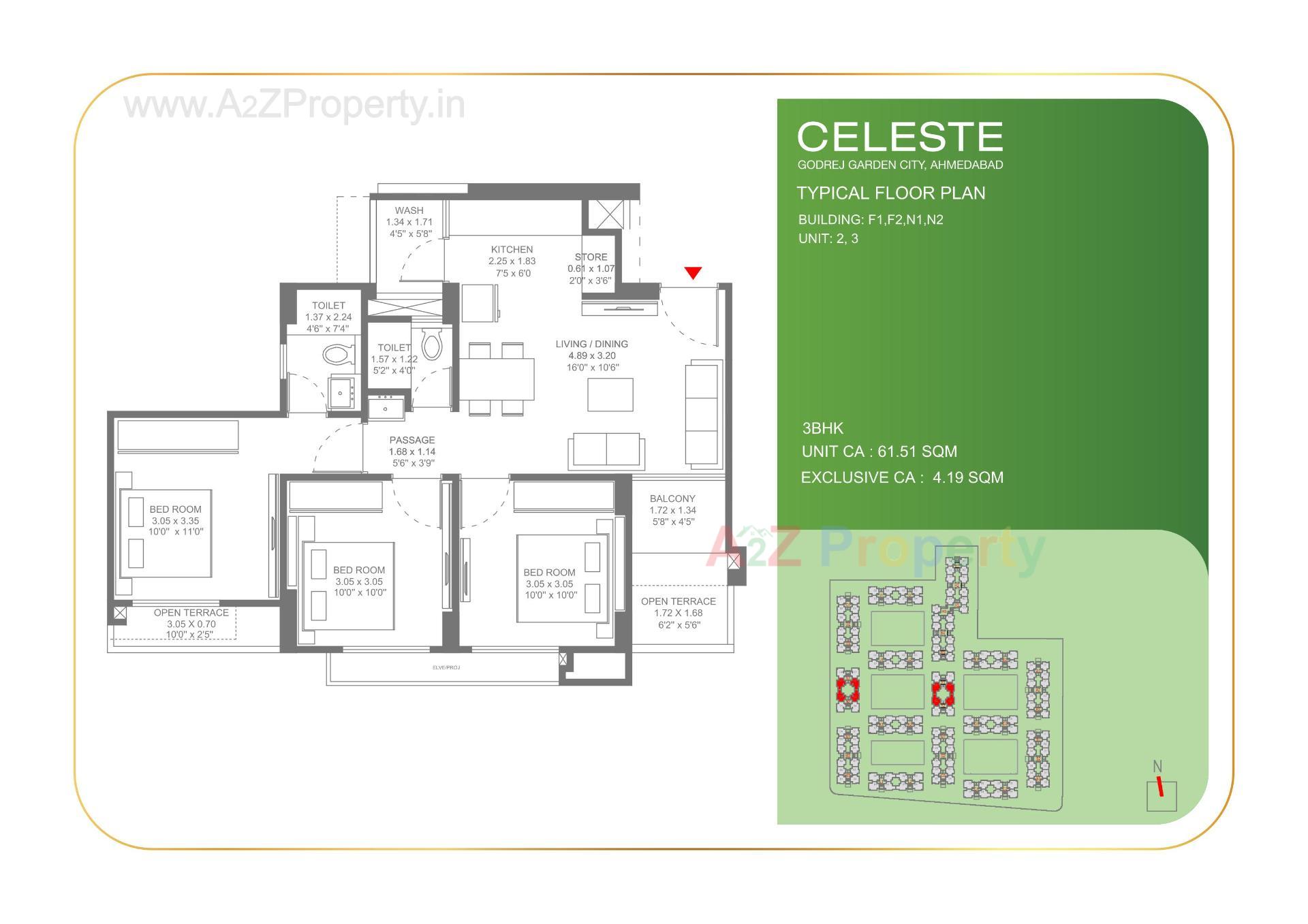 Layout of real estate project Celeste located at Jagatpur-chainpur-tragad, Ahmedabad, Gujarat