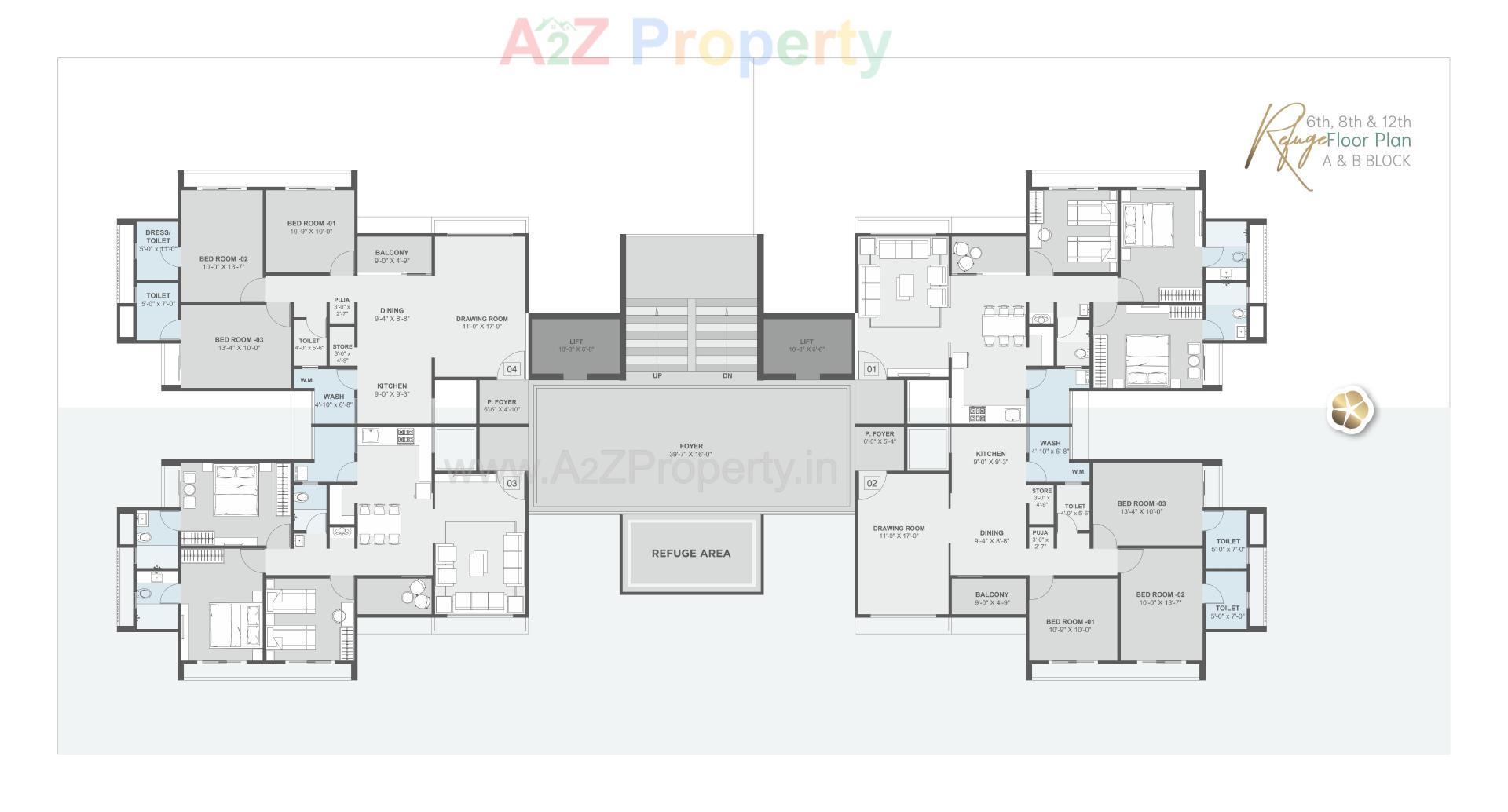 Layout of real estate project Celestia located at Vadaj, Ahmedabad, Gujarat