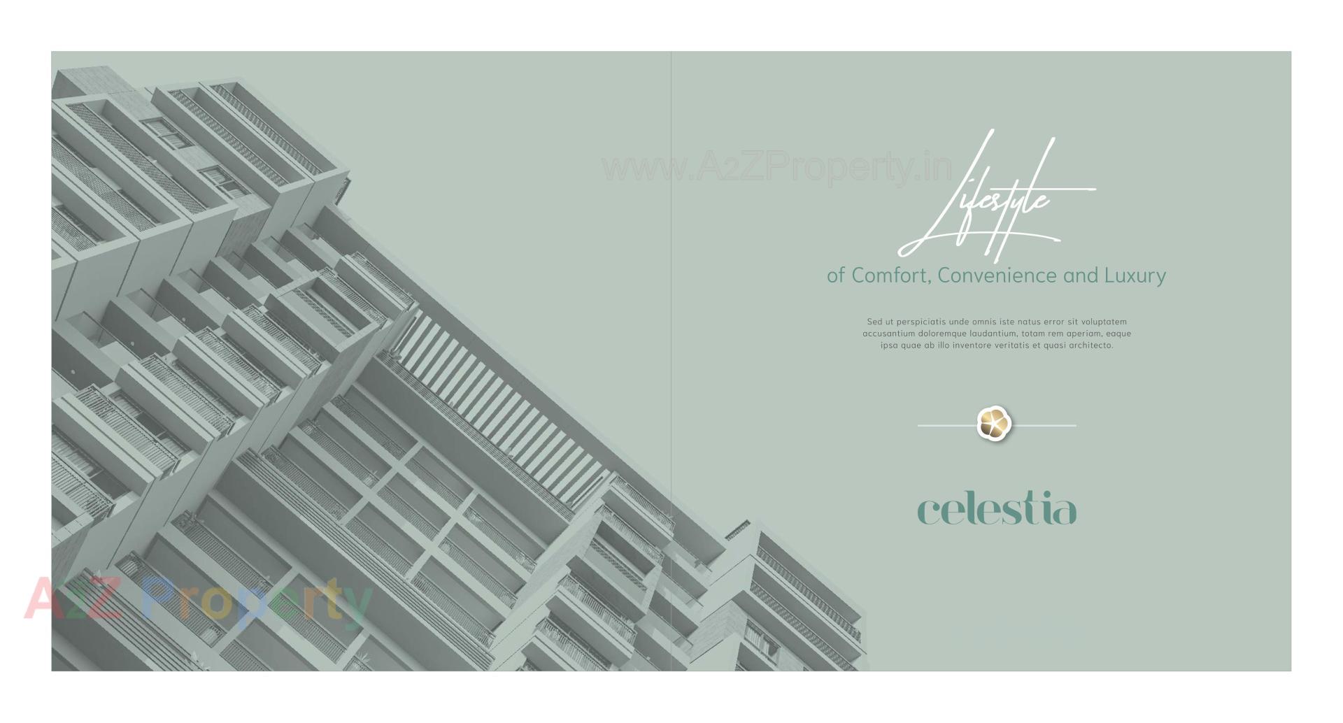  of real estate project Celestia located at Vadaj, Ahmedabad, Gujarat