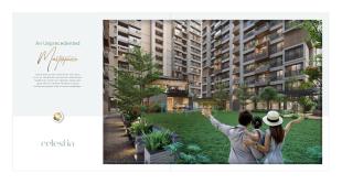 Elevation of real estate project Celestia located at Vadaj, Ahmedabad, Gujarat