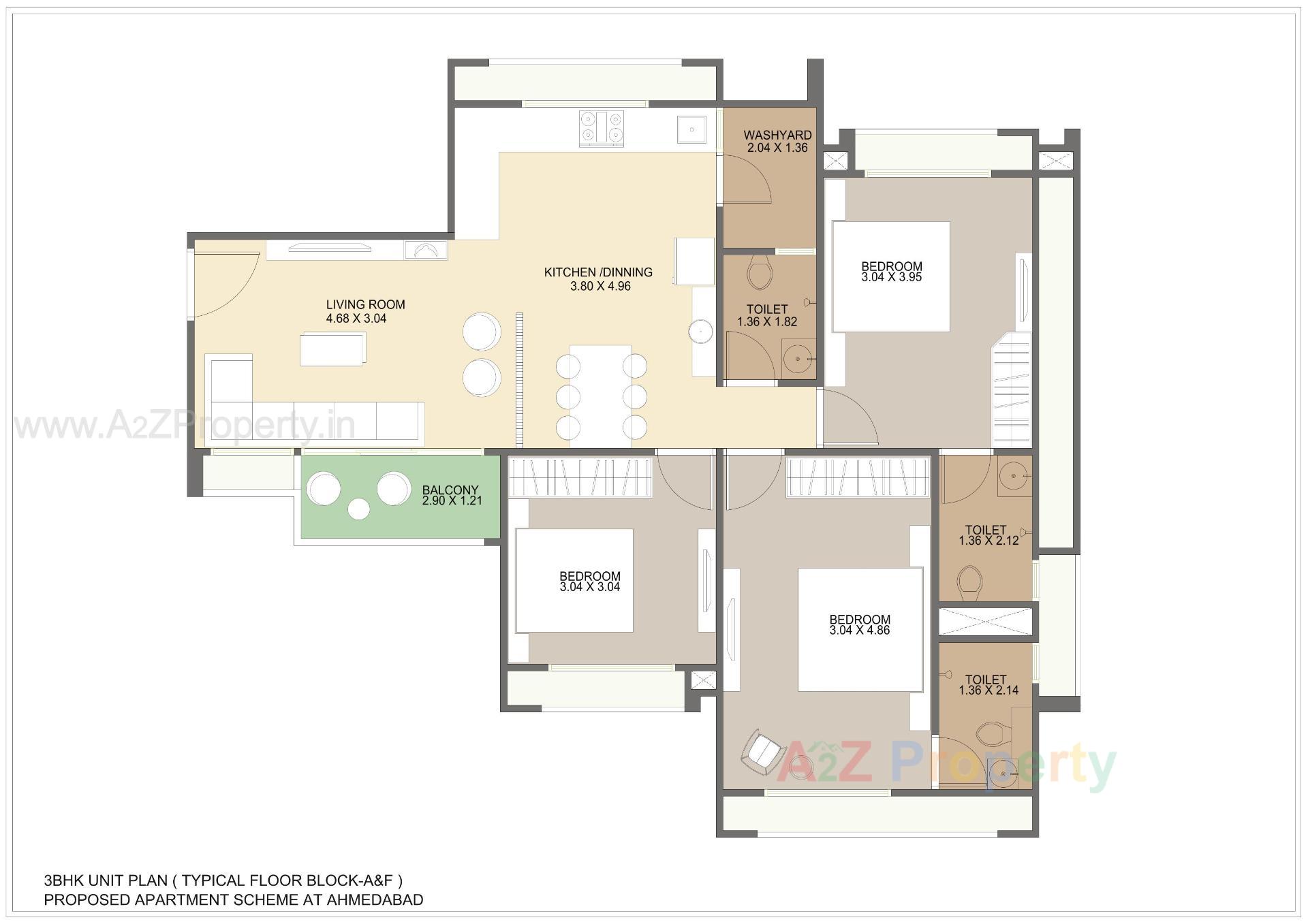Layout of real estate project Celestial Living located at Shilaj, Ahmedabad, Gujarat