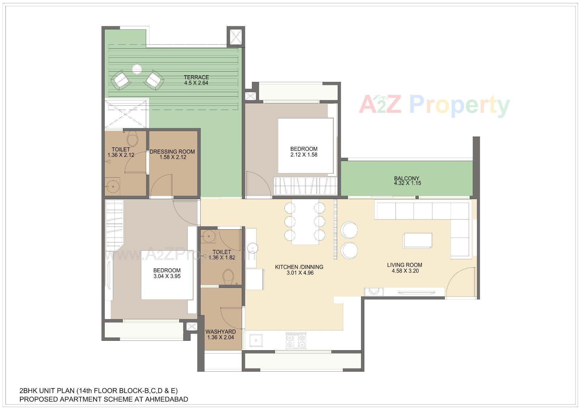Layout of real estate project Celestial Living located at Shilaj, Ahmedabad, Gujarat