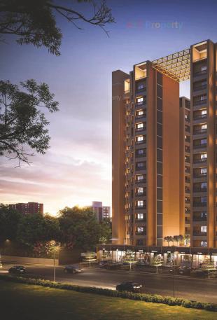 Elevation of real estate project Celestial Living located at Shilaj, Ahmedabad, Gujarat
