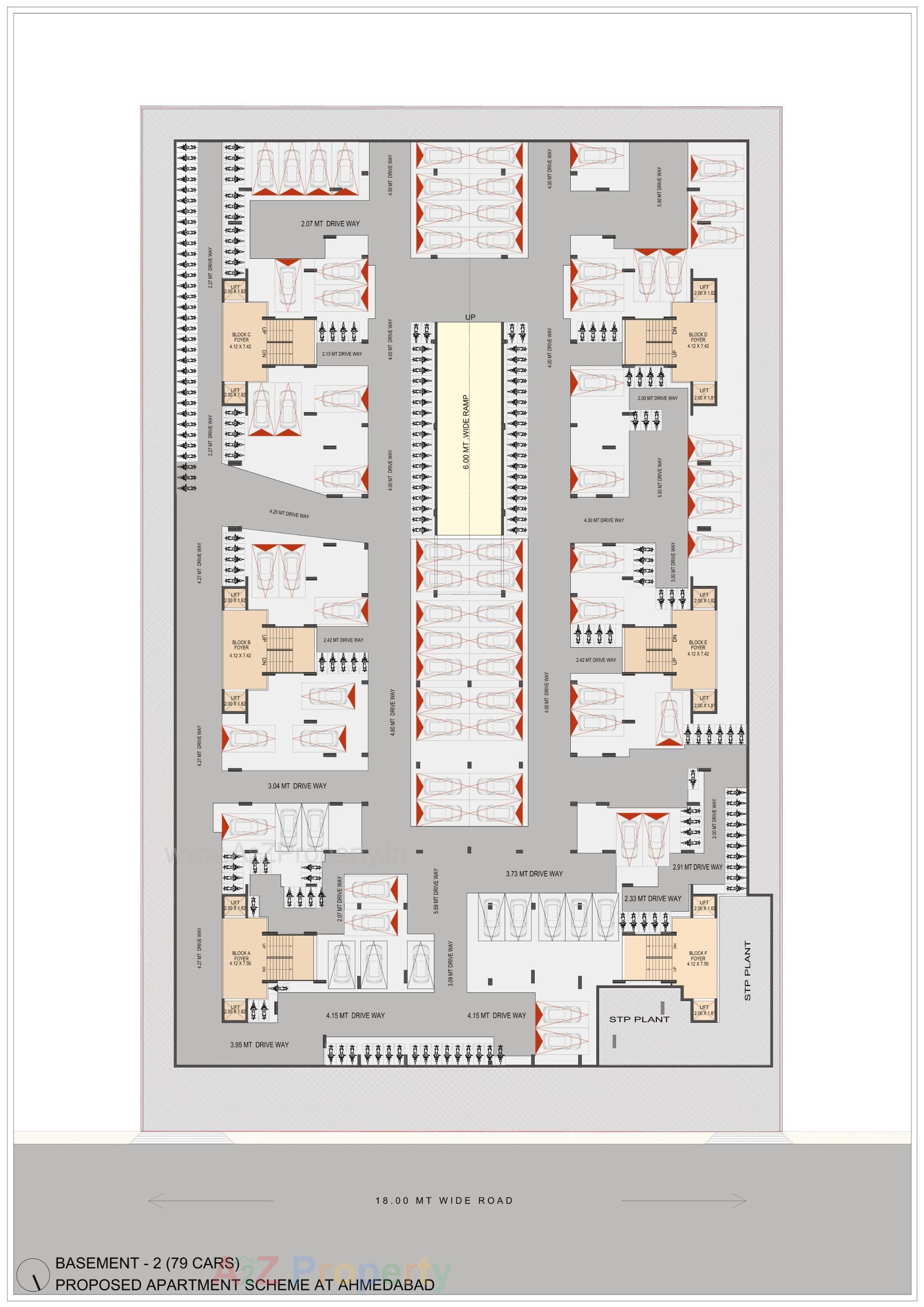 Layout of real estate project Celestial Living located at Shilaj, Ahmedabad, Gujarat