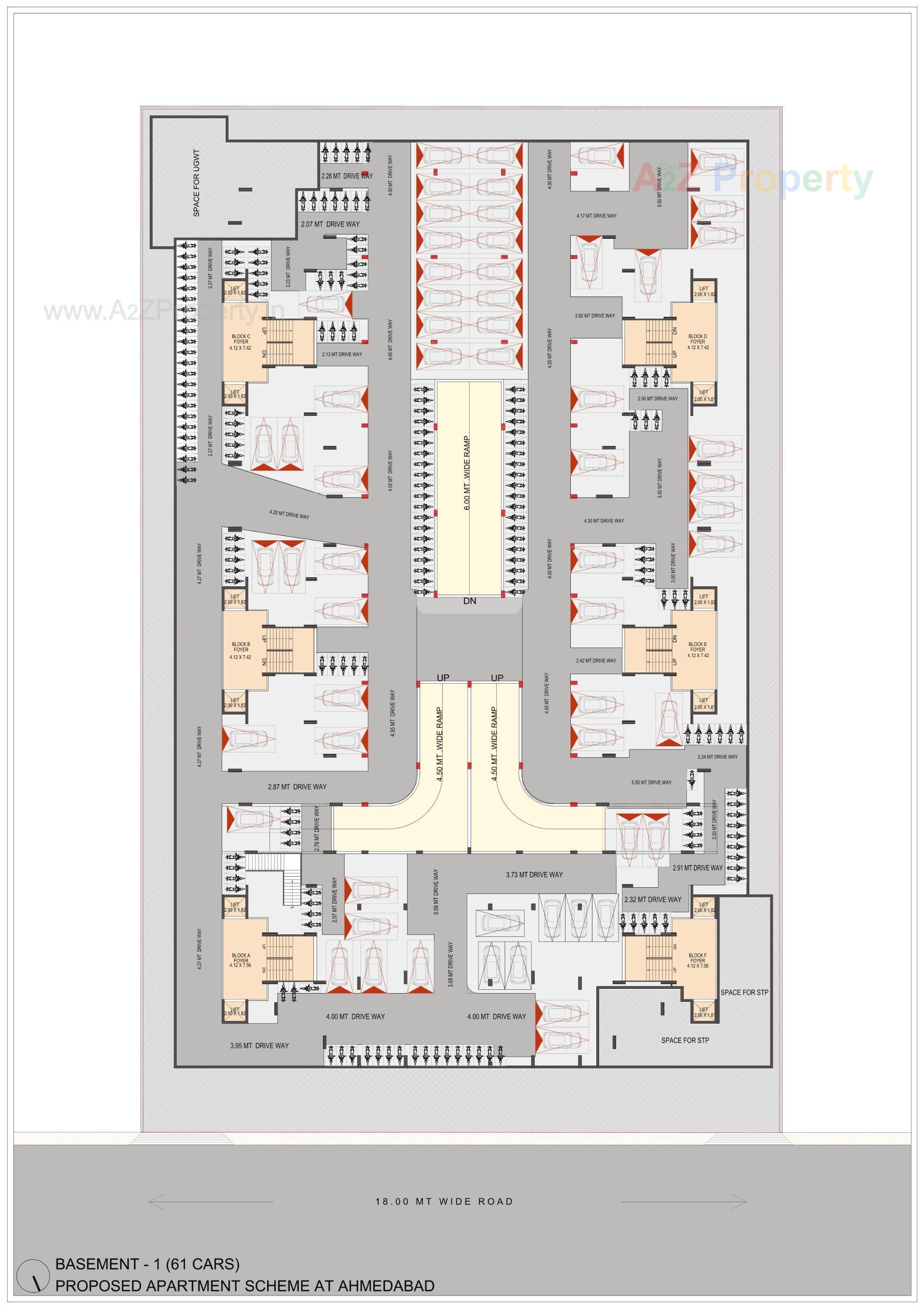 Layout of real estate project Celestial Living located at Shilaj, Ahmedabad, Gujarat
