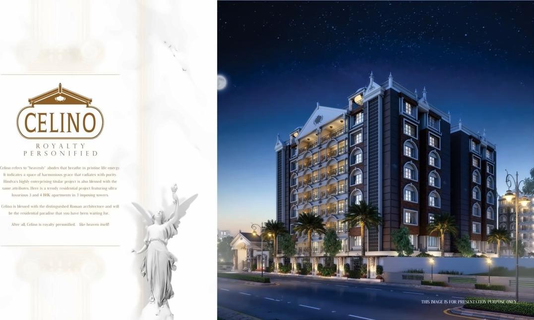 3D Elevation of real estate project Celino located at City, Ahmedabad, Gujarat