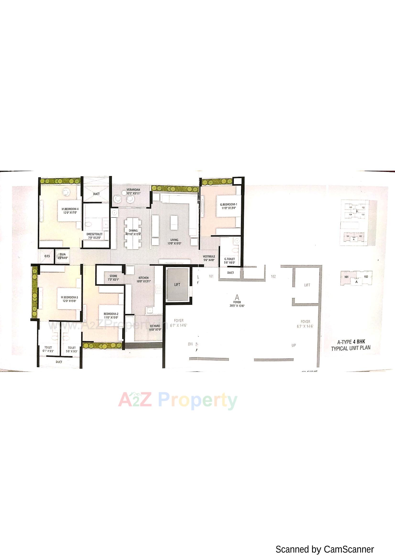 Layout of real estate project Centenary located at Ahmedabad, Ahmedabad, Gujarat