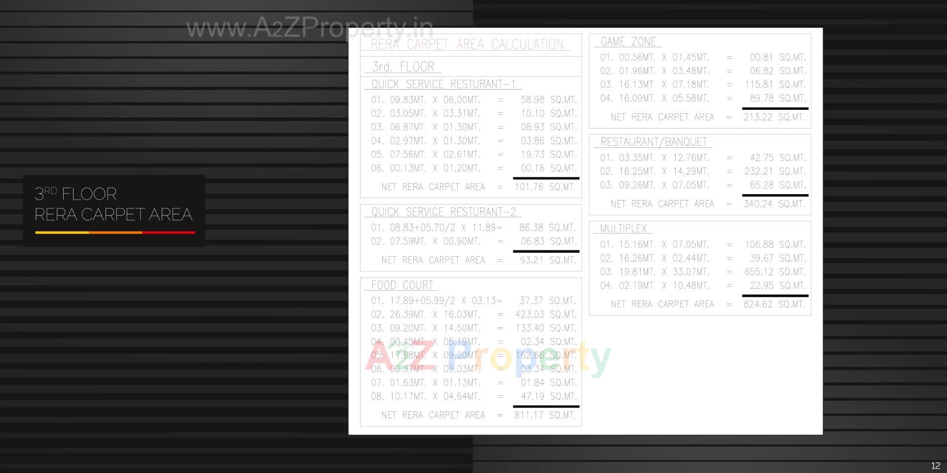  of real estate project Center Point located at Khodiyar, Ahmedabad, Gujarat