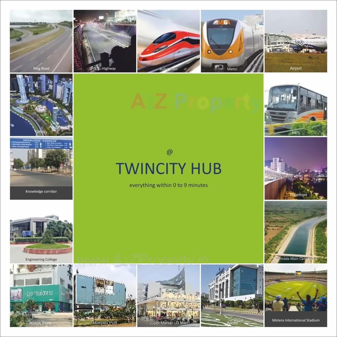  of real estate project Central By Sangath Ipl located at Motera, Ahmedabad, Gujarat