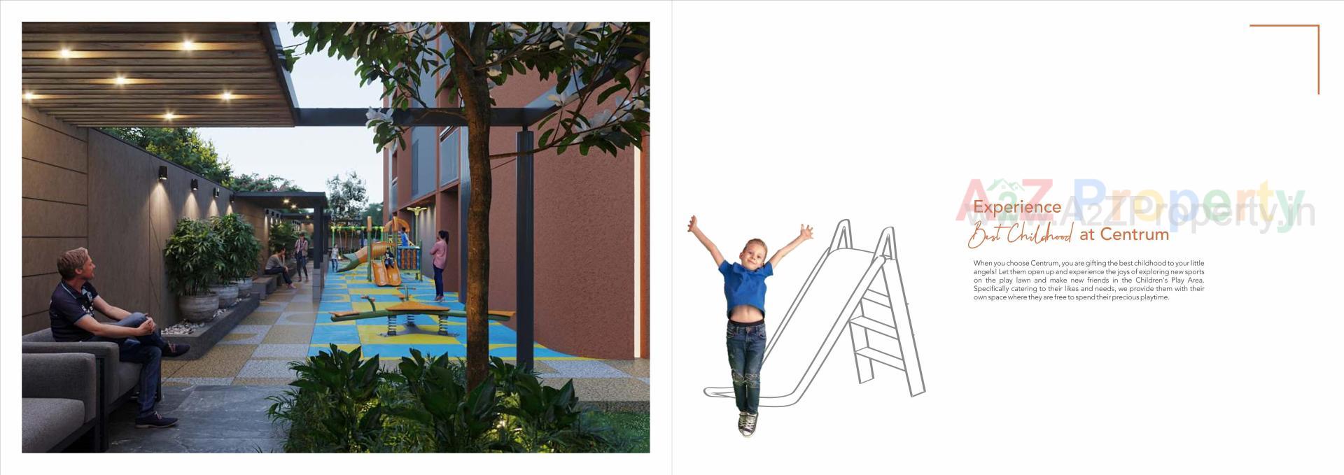 3D Elevation of real estate project Centrum By Sampad located at Motera, Ahmedabad, Gujarat