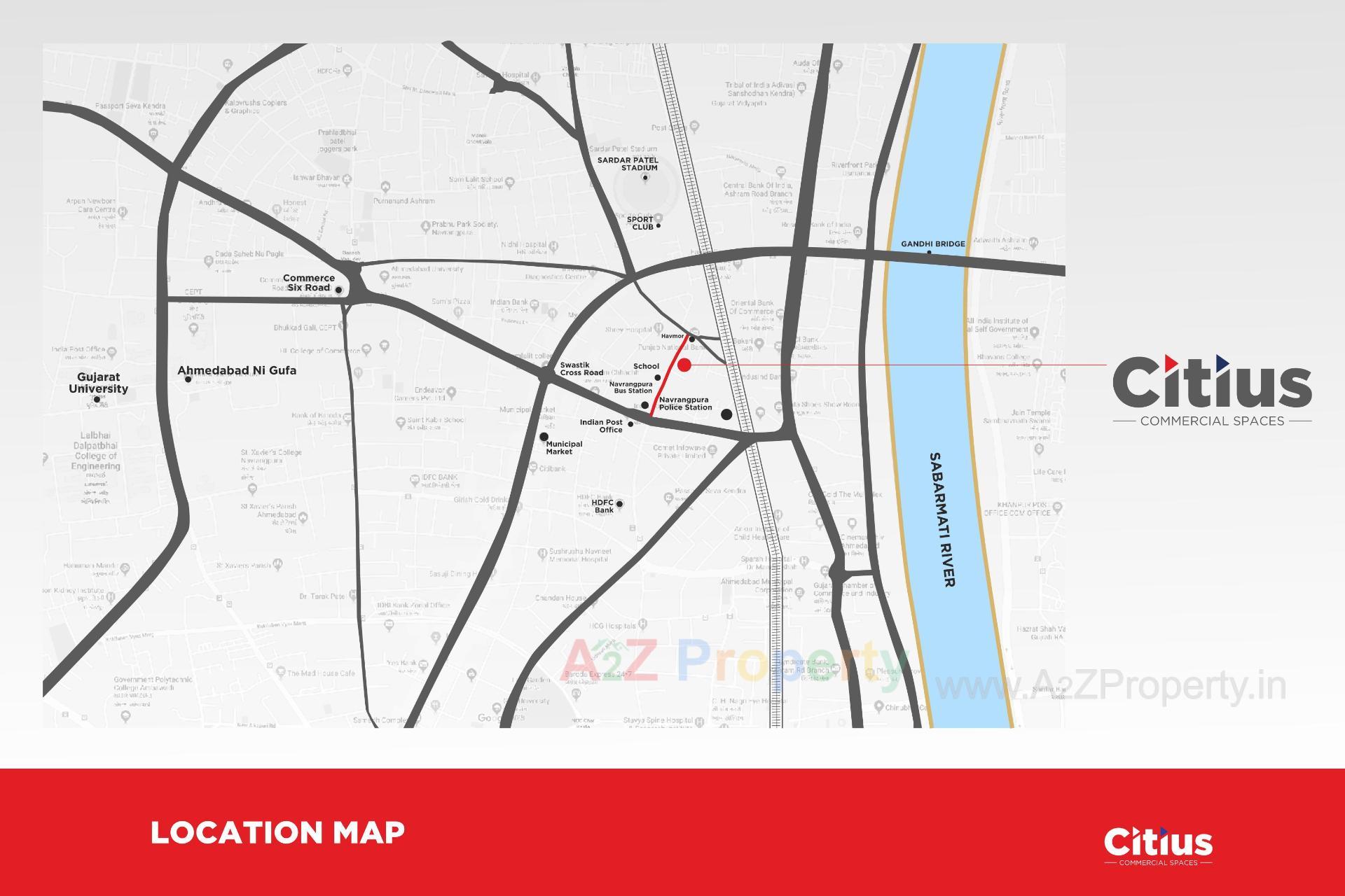  of real estate project Citius  Spaces located at Shekhpur-khanpur-changispur, Ahmedabad, Gujarat