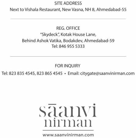  of real estate project City Gate located at Thaltej, Ahmedabad, Gujarat