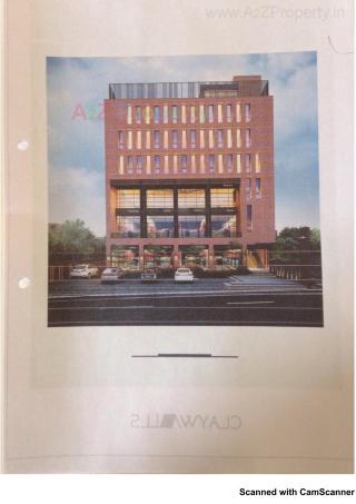 Elevation of real estate project Clay Walls located at Thaltej, Ahmedabad, Gujarat