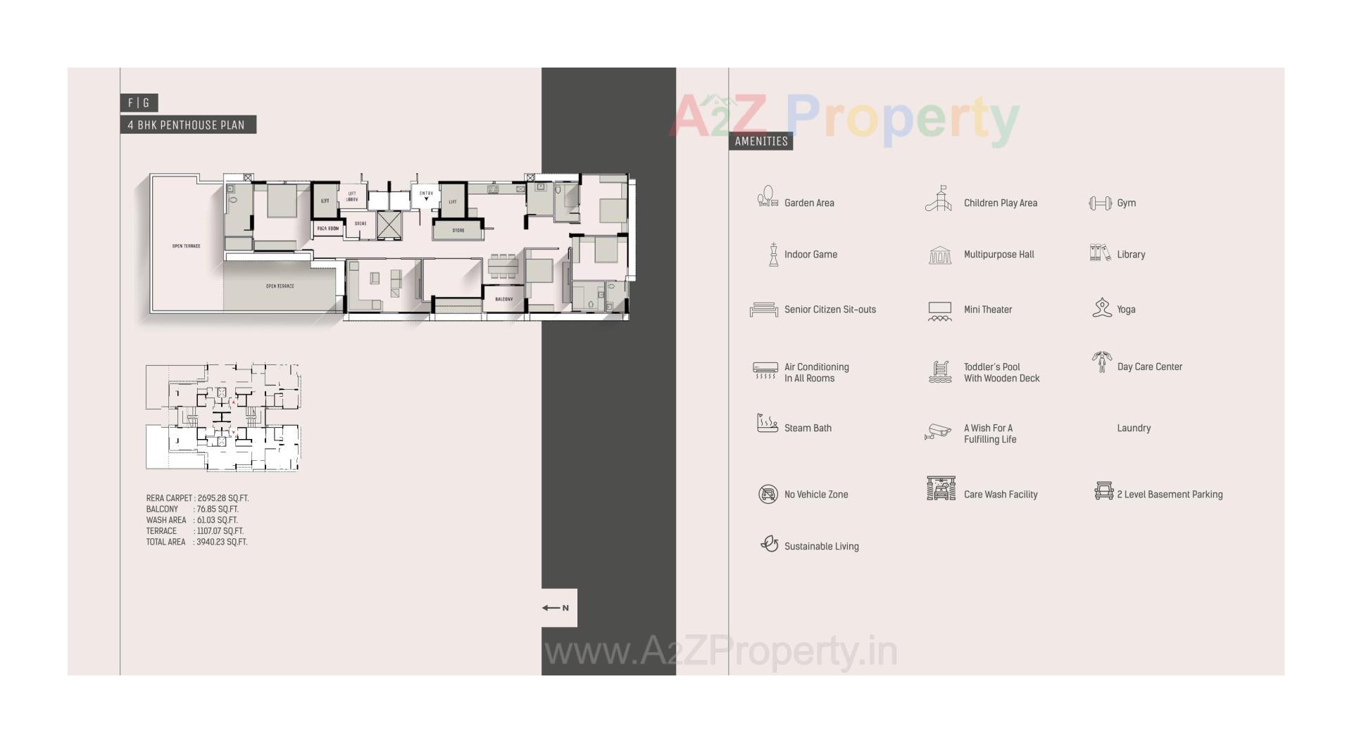 Layout of real estate project Cloud 9 () located at Vasna, Ahmedabad, Gujarat