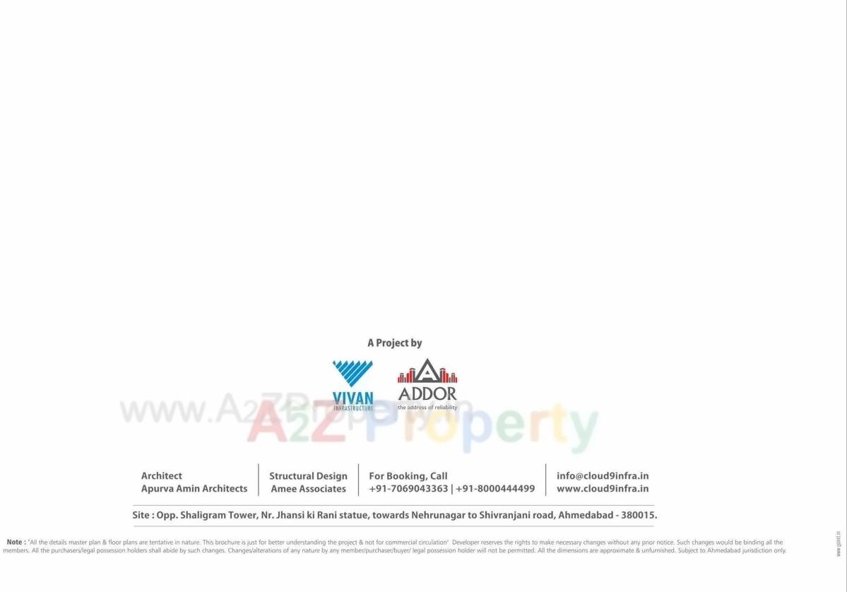  of real estate project Cloud located at Ambawadi, Ahmedabad, Gujarat