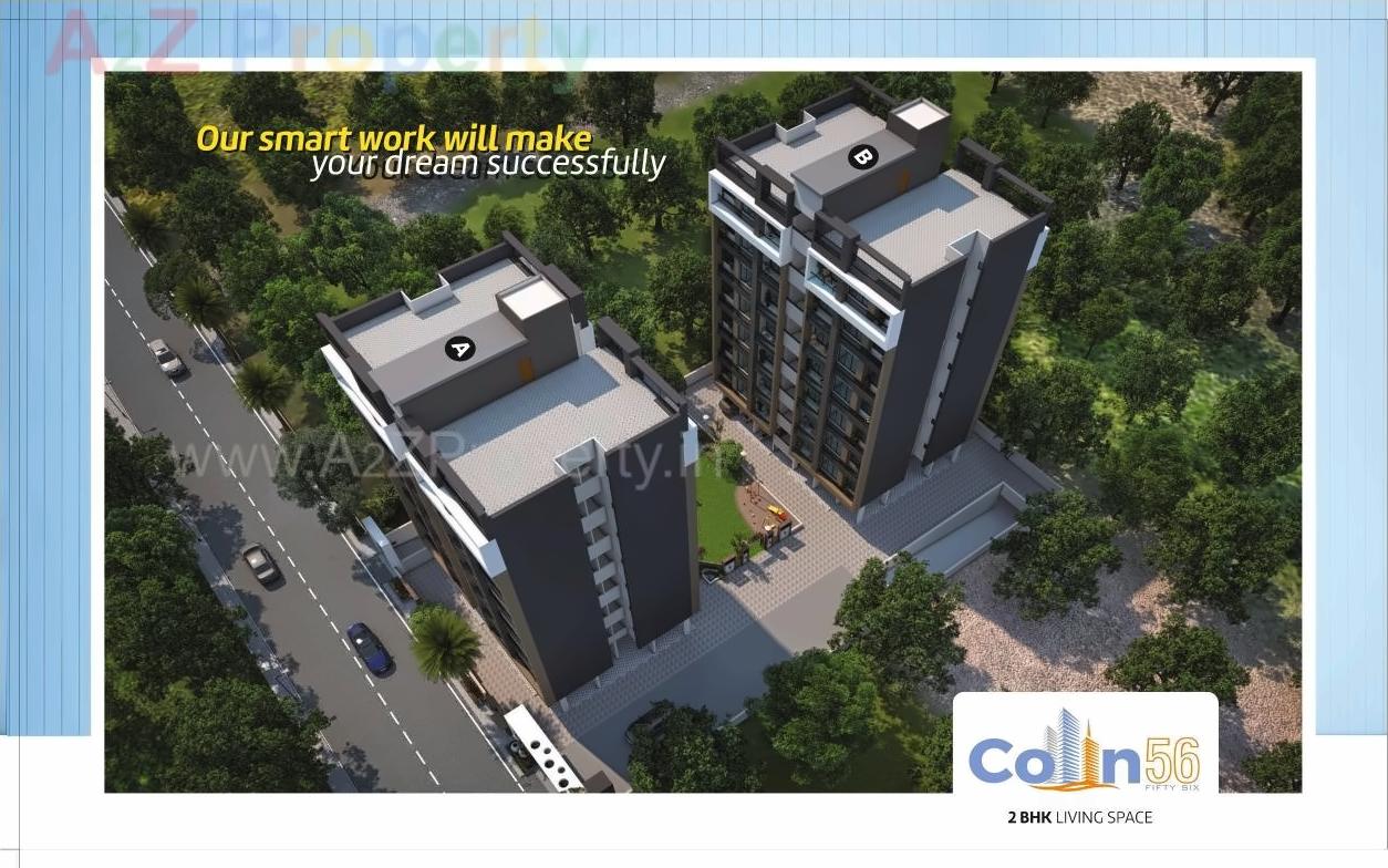 3D Elevation of real estate project Colin located at Motera, Ahmedabad, Gujarat
