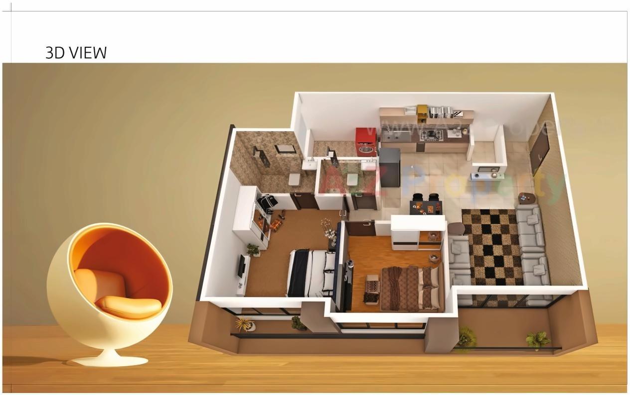 Layout of real estate project Colin located at Motera, Ahmedabad, Gujarat