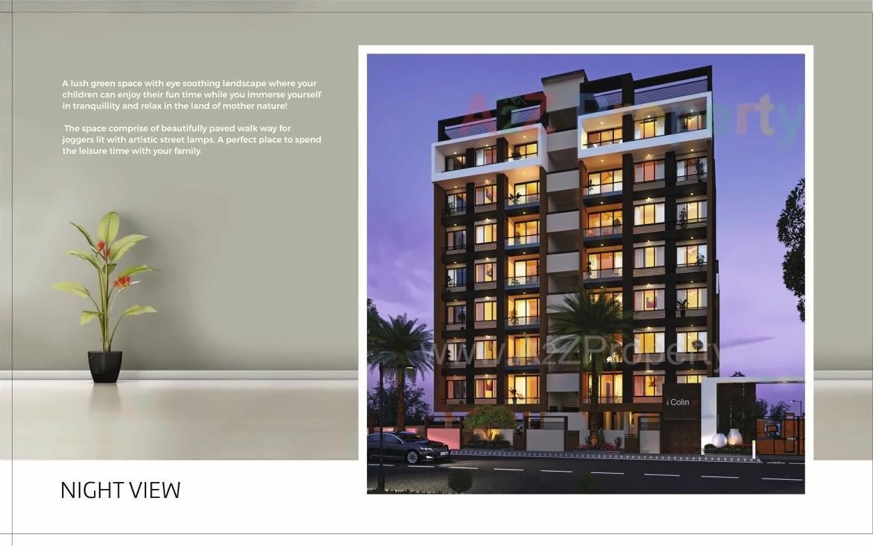 3D Elevation of real estate project Colin located at Motera, Ahmedabad, Gujarat