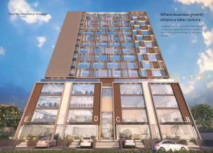 Elevation of real estate project Colonnade Ii located at Bodakdev, Ahmedabad, Gujarat