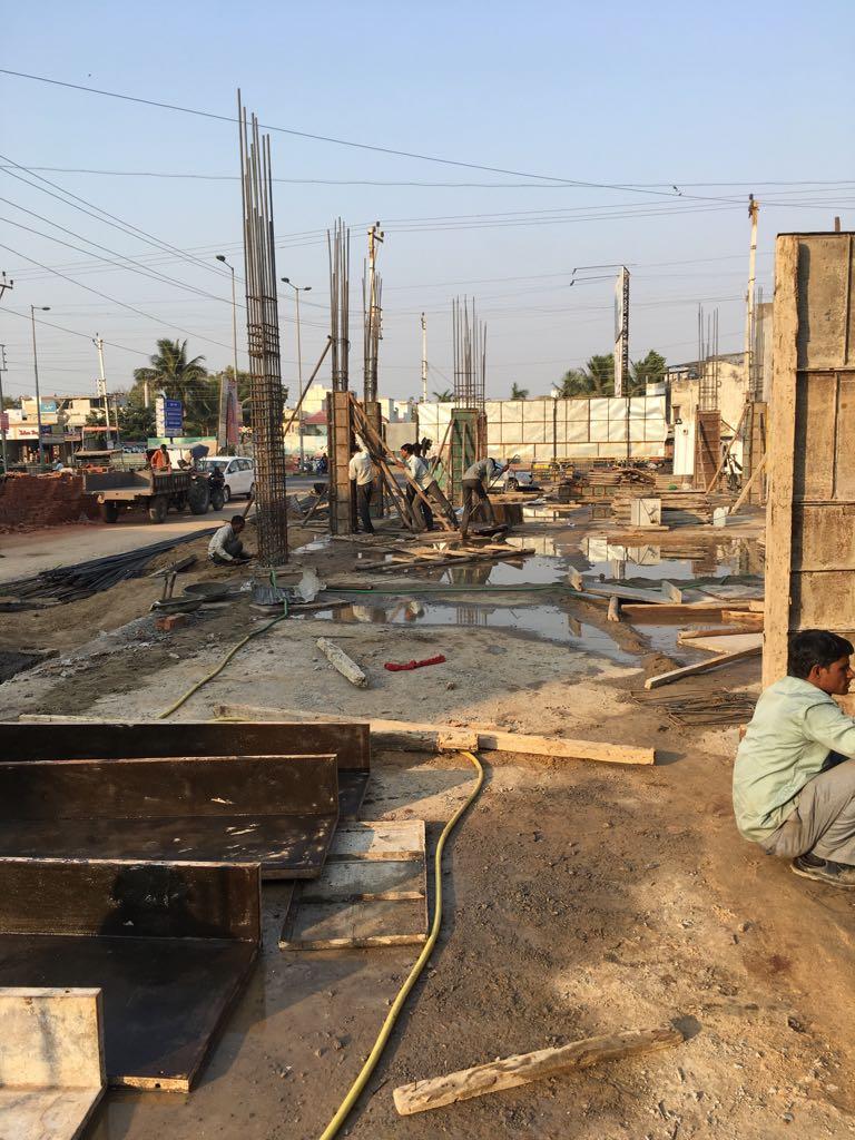 11431_const of real estate project Colour Stone located at Bopal, Ahmedabad, Gujarat