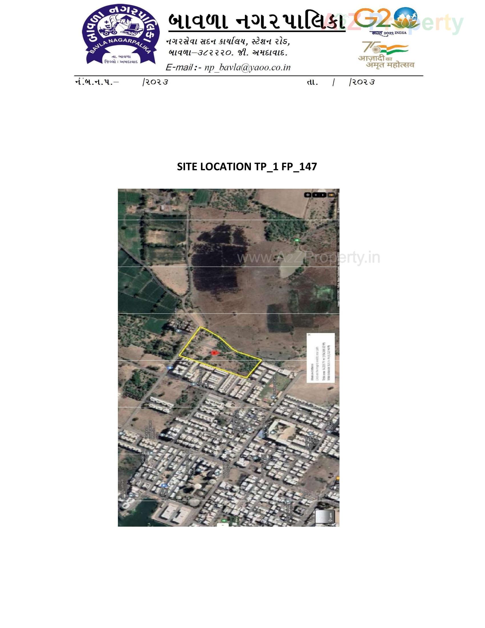  of real estate project Construction Of 252 Dus Of Affordable Housing Project At Bavla City Under Pradhan Mantri Awas Yojna Tp 1_fp 1 located at Bavla, Ahmedabad, Gujarat