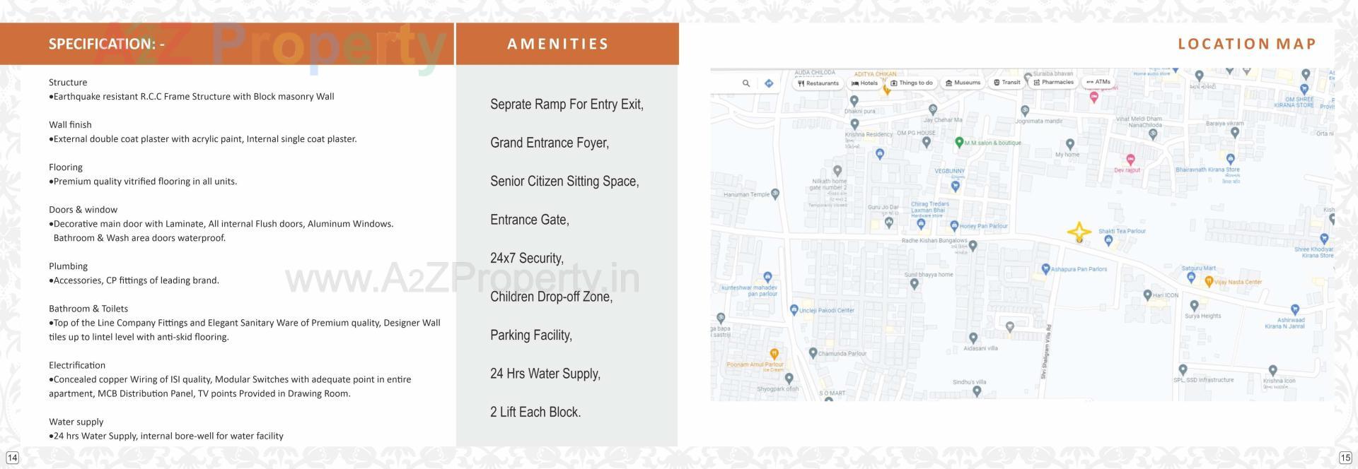  of real estate project Copper located at Chiloda  (naroda), Ahmedabad, Gujarat