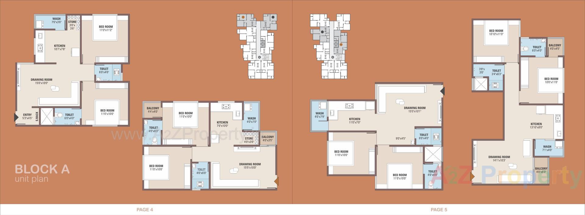 Layout of real estate project Copper Stone Heights located at Hanspura, Ahmedabad, Gujarat