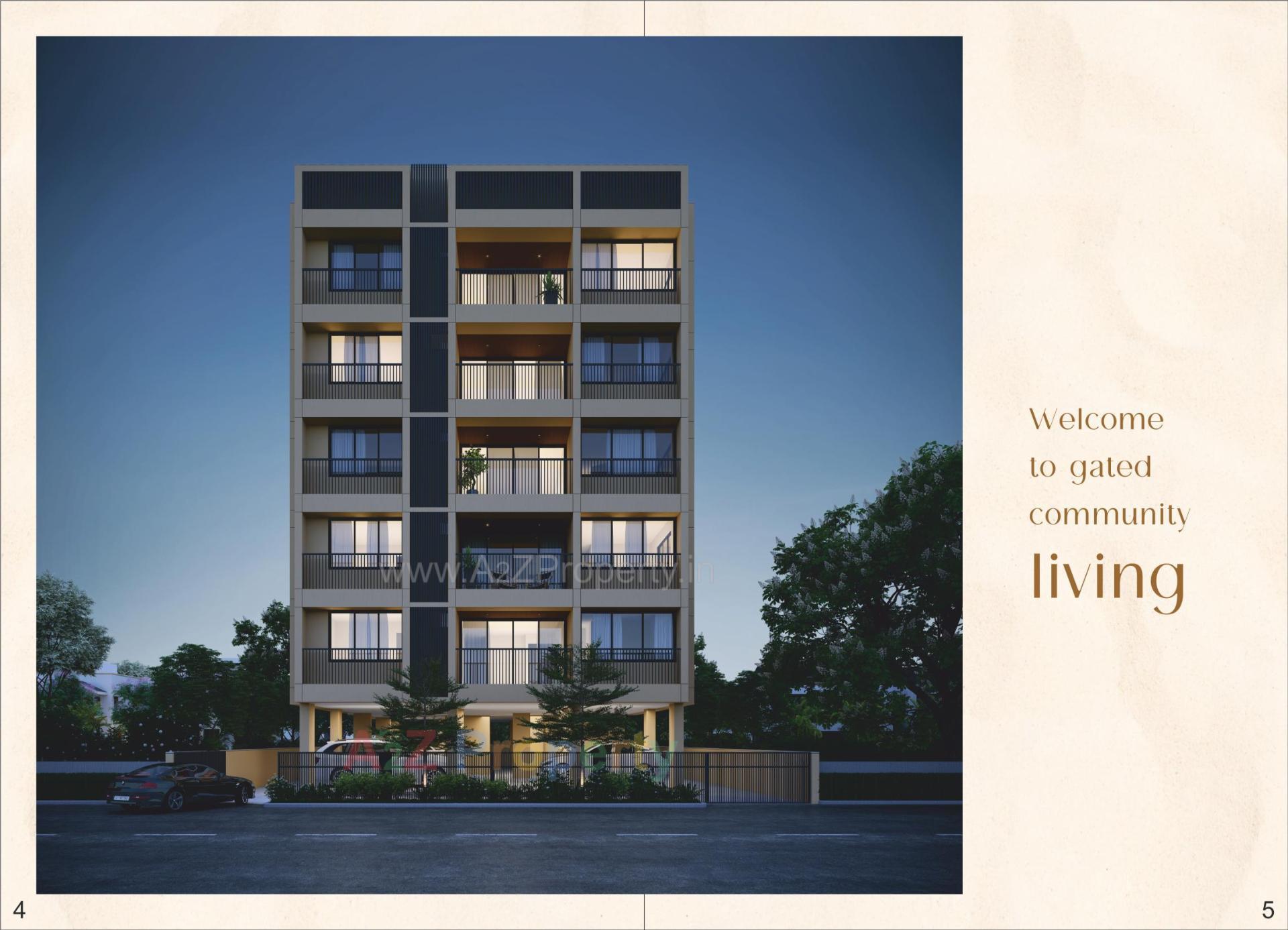  of real estate project Corus Dreams located at Manipur, Ahmedabad, Gujarat