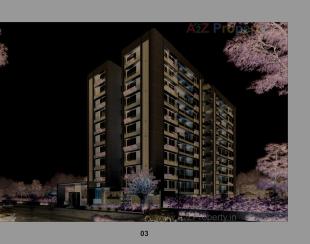 Elevation of real estate project Crown 80 located at Hanspura, Ahmedabad, Gujarat