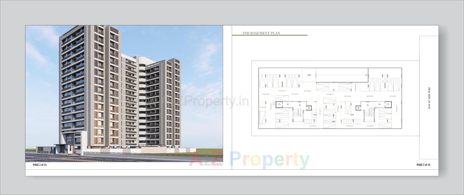  of real estate project Crown Gold located at Bilasiya, Ahmedabad, Gujarat