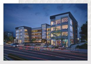 Elevation of real estate project Crystal Bunglows Crystal Arcade located at Kamod, Ahmedabad, Gujarat