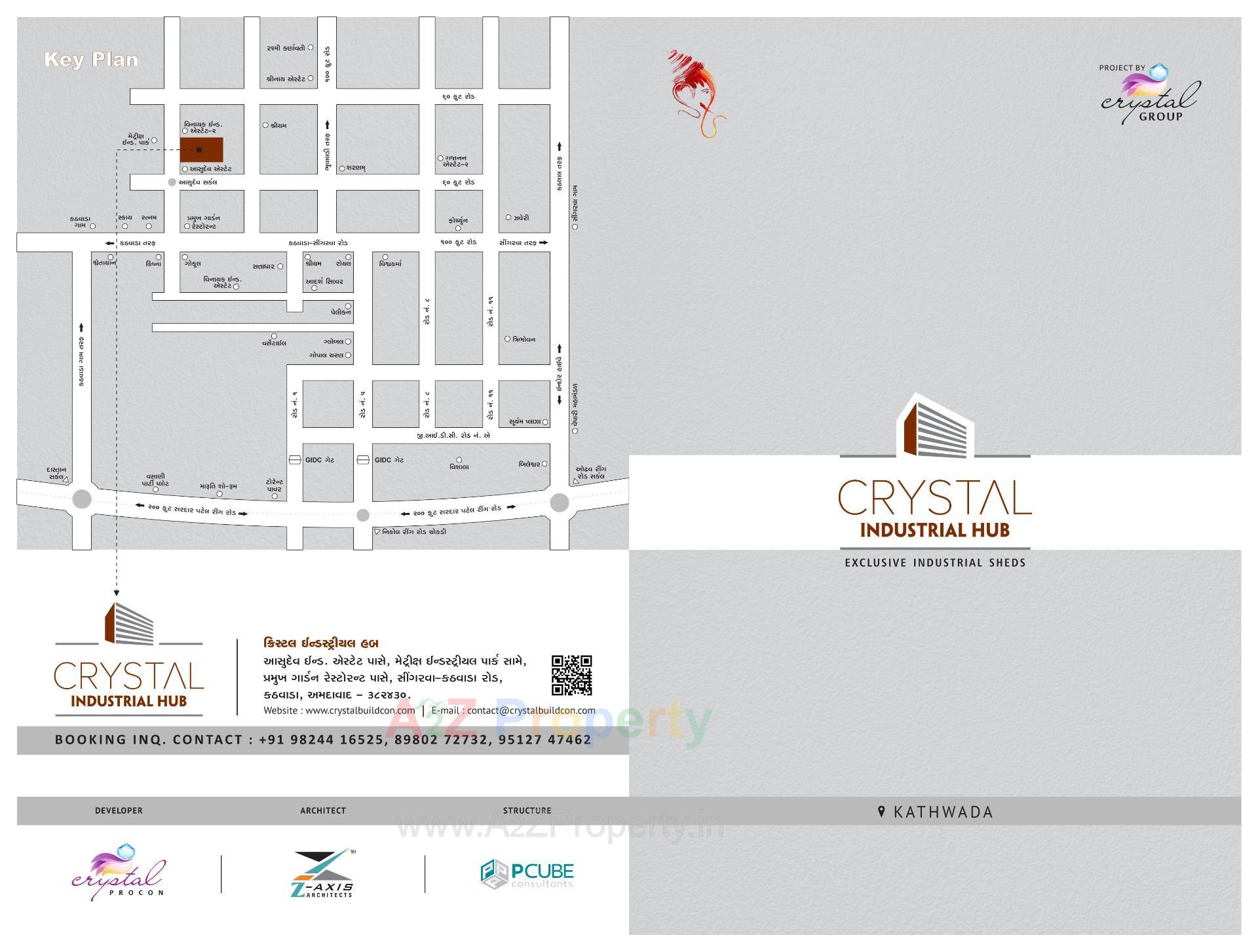  of real estate project Crystal Industrial Hub located at Kathwada, Ahmedabad, Gujarat