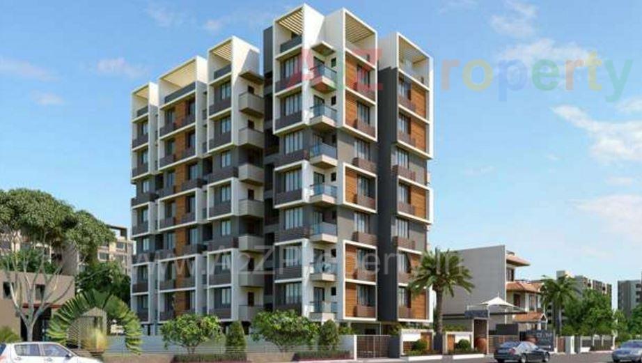 3D Elevation of real estate project D M Pride located at Ghodasar, Ahmedabad, Gujarat