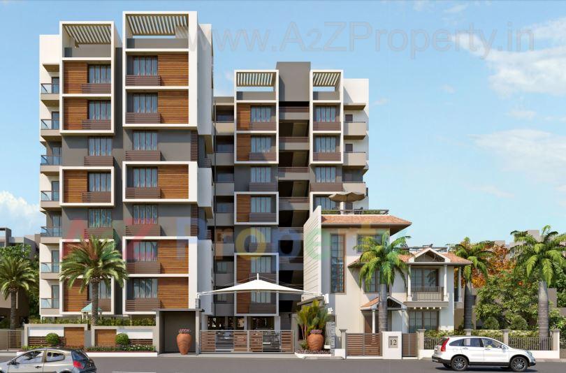 3D Elevation of real estate project D M Pride located at Ghodasar, Ahmedabad, Gujarat