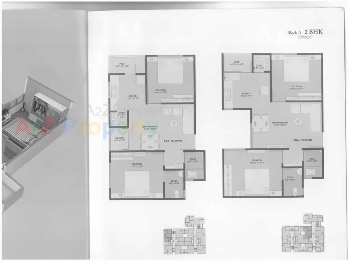 Layout of real estate project D M Pride located at Ghodasar, Ahmedabad, Gujarat