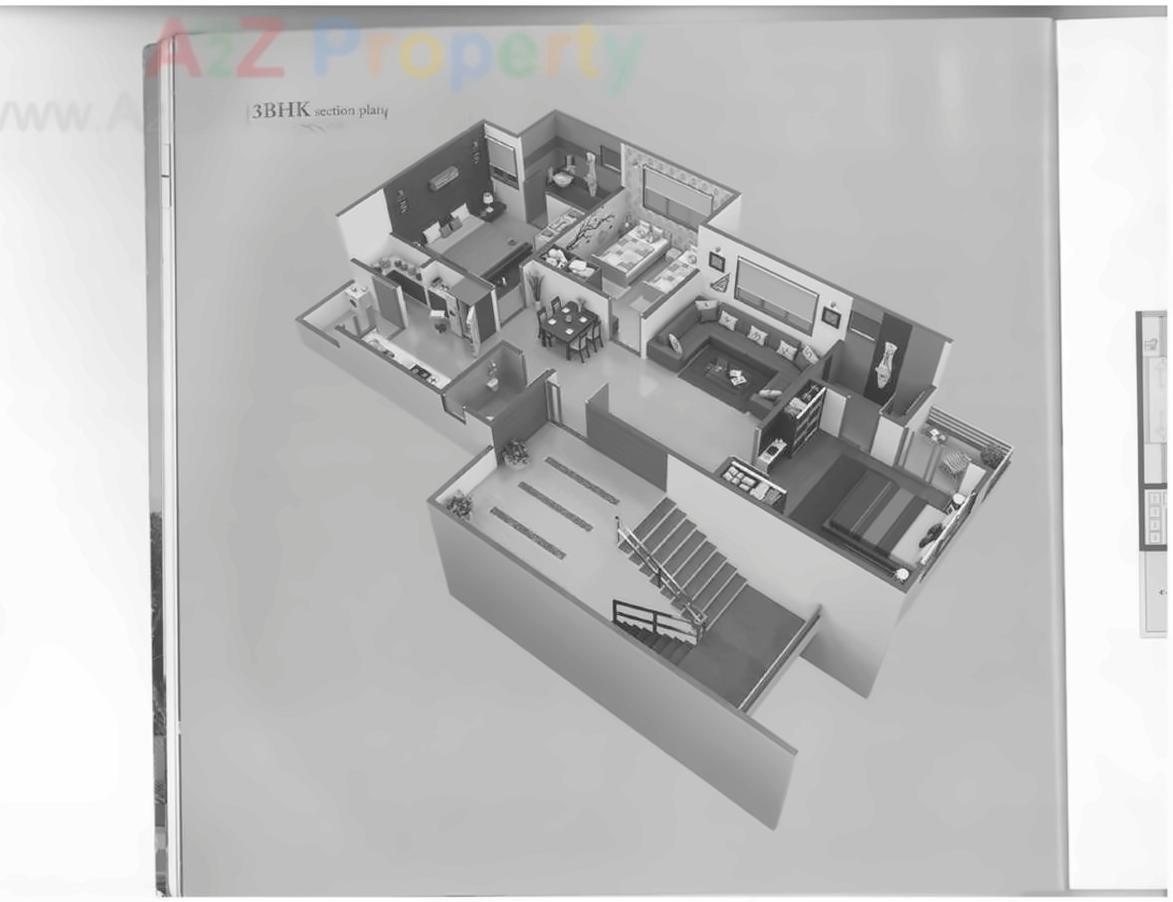 Layout of real estate project D M Pride located at Ghodasar, Ahmedabad, Gujarat