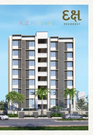 Elevation of real estate project Daksh Residency located at Nikol, Ahmedabad, Gujarat