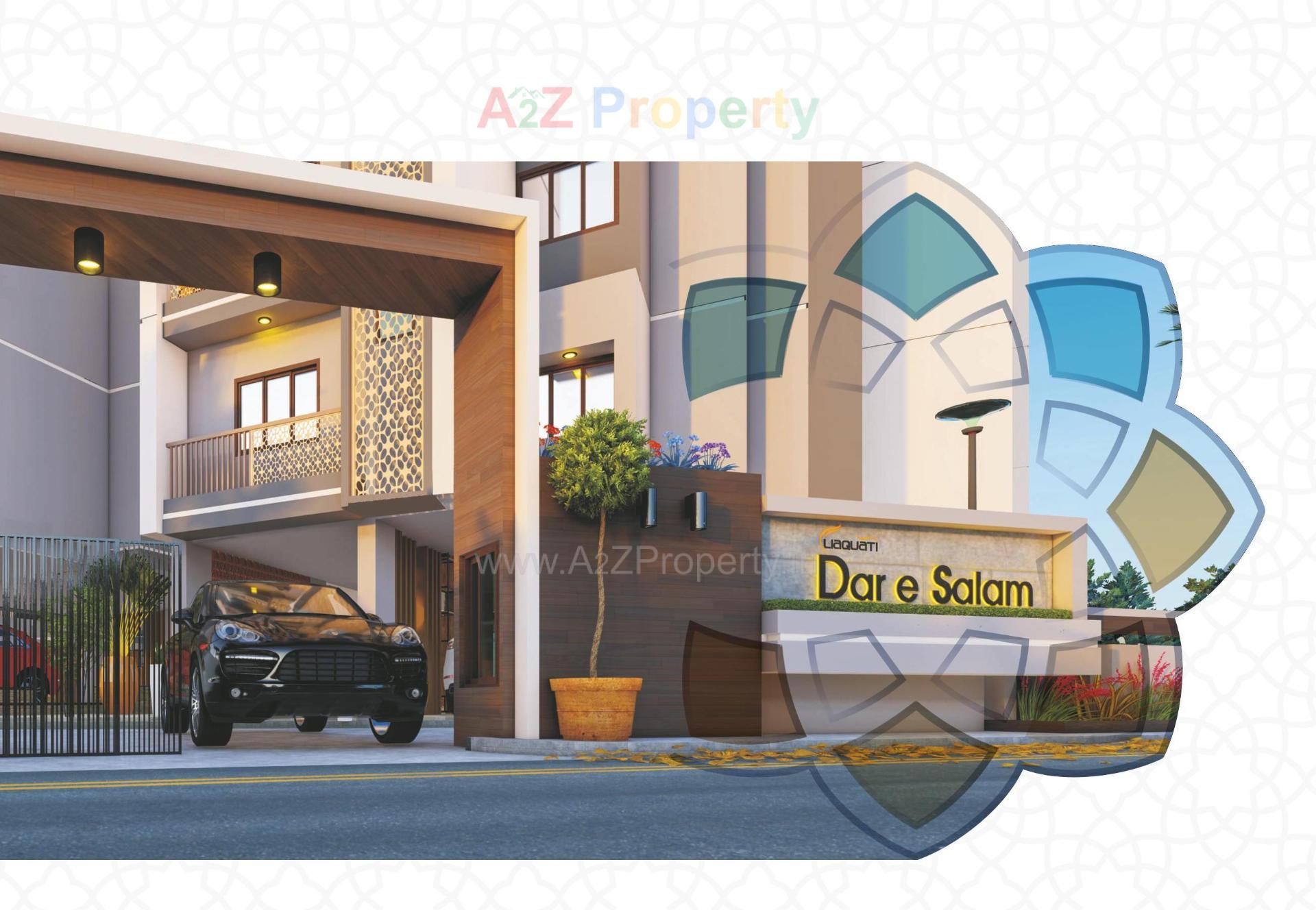 3D Elevation of real estate project Dar E Salam Residency located at Gyaspur, Ahmedabad, Gujarat