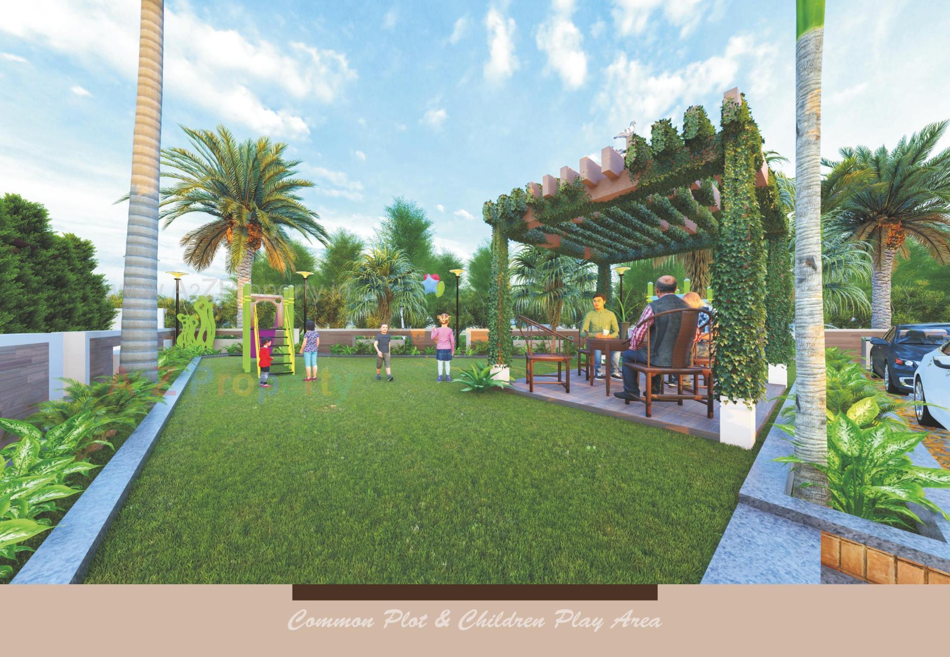 3D Elevation of real estate project Dar E Salam Residency located at Gyaspur, Ahmedabad, Gujarat