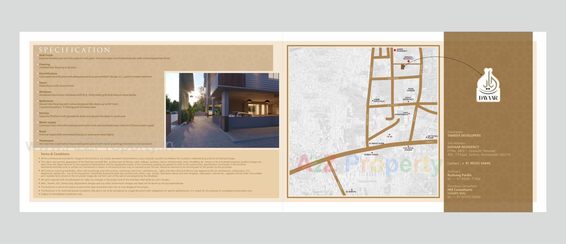  of real estate project Dayaar located at Sarkhej, Ahmedabad, Gujarat