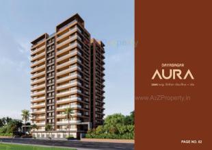 Elevation of real estate project Dayasagar Aura located at Hanspura, Ahmedabad, Gujarat
