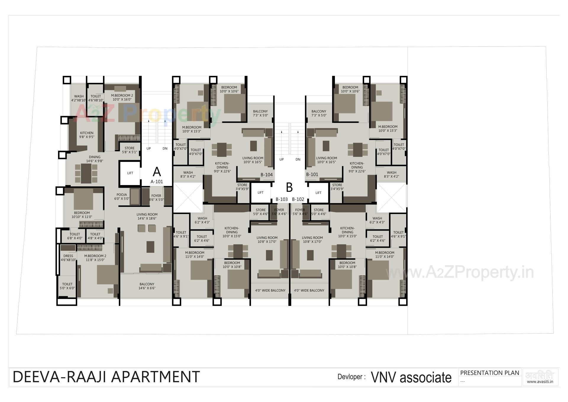 Layout of real estate project Deeva  Raji located at Chhadawad, Ahmedabad, Gujarat