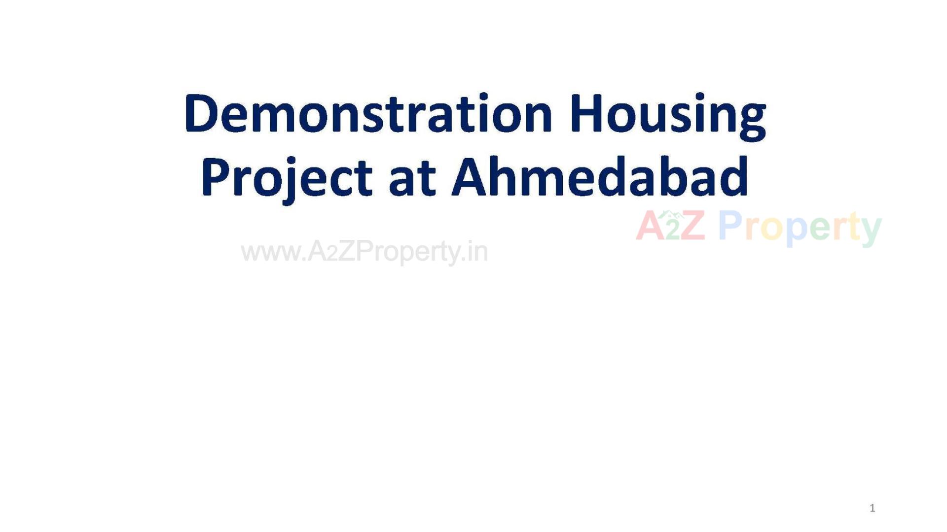  of real estate project Demonstration Housing Project At Ahmedabad located at Hathijan, Ahmedabad, Gujarat