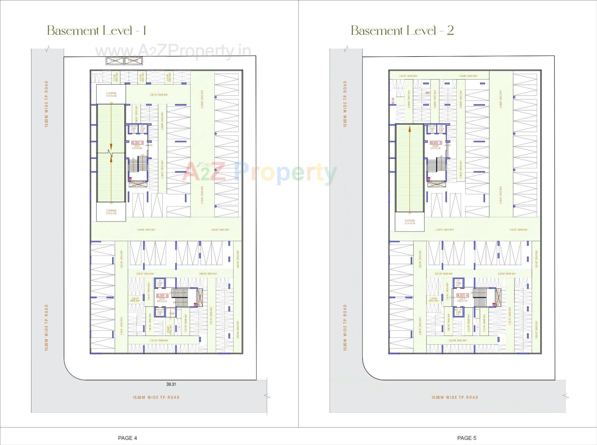 Layout of real estate project Dev Aamrakunj Platinum located at Chandkheda, Ahmedabad, Gujarat