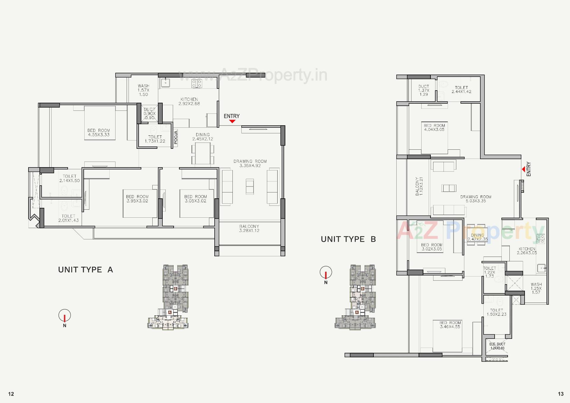 Layout of real estate project Dev Aaradhyam located at Ghuma, Ahmedabad, Gujarat