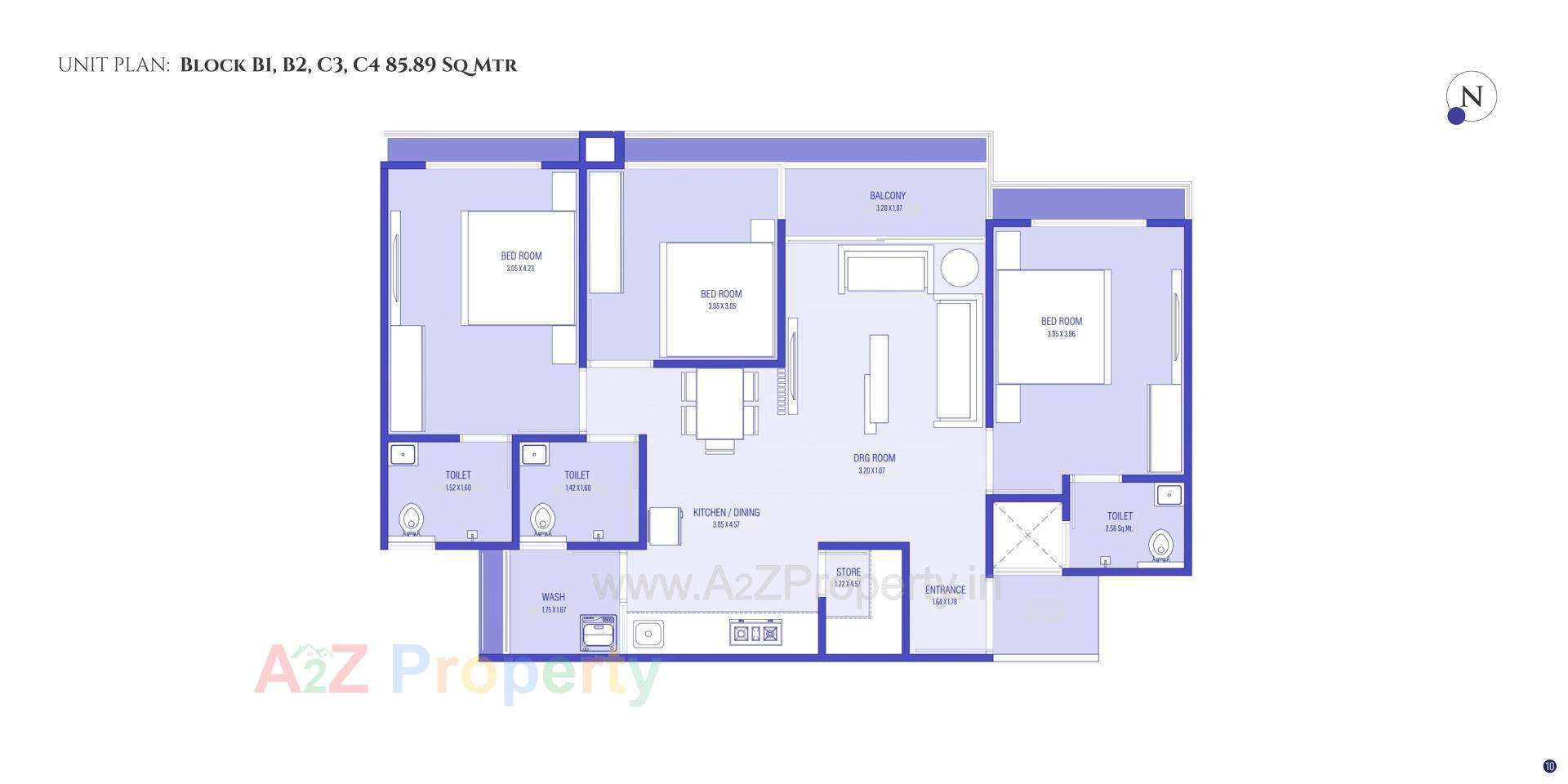 Layout of real estate project Dev Aashish Pride Plus located at Hanspura, Ahmedabad, Gujarat